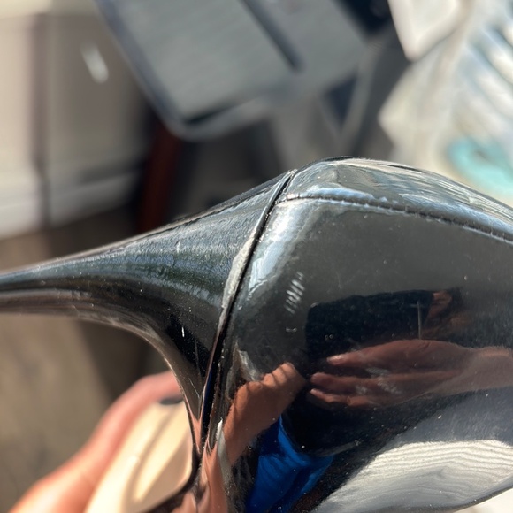 Miu Miu Black Patent Stilettos - Picture 8 of 8